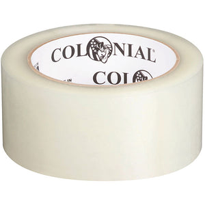 Shurtape COLONIAL HM18 1.8 mil Economy Hot Melt (Made in the USA) Carton Sealing Tape