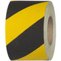 Load image into Gallery viewer, Anti-Slip Silicone Carbide Abrasive Grit Tape ~ Commercial Grade w Yellow and Black Stripe | Merco Tape® M321
